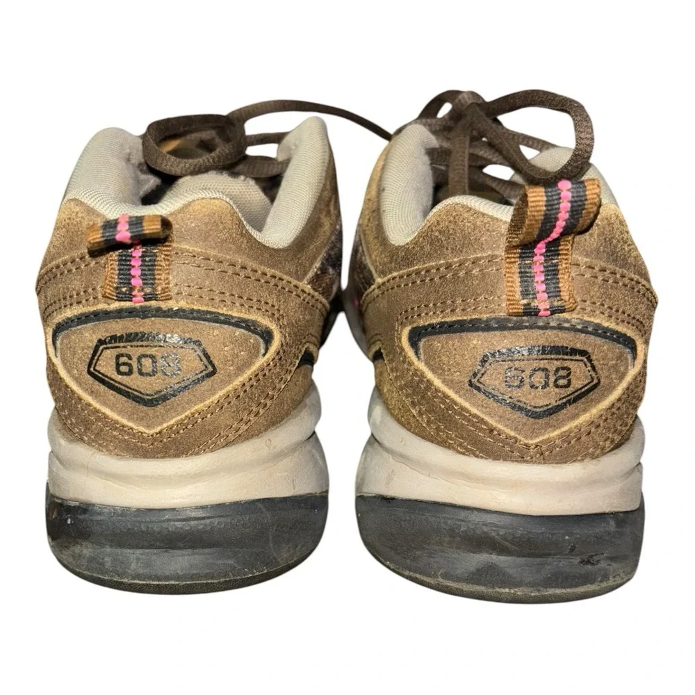 New Balance 608 v4 Camo Pink Women's 8 B Cross Training Shoes Rare Y2K‎ WX608V4C